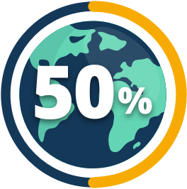 Nanganganib sa dengue ang 50% ng populasyon sa mundo.